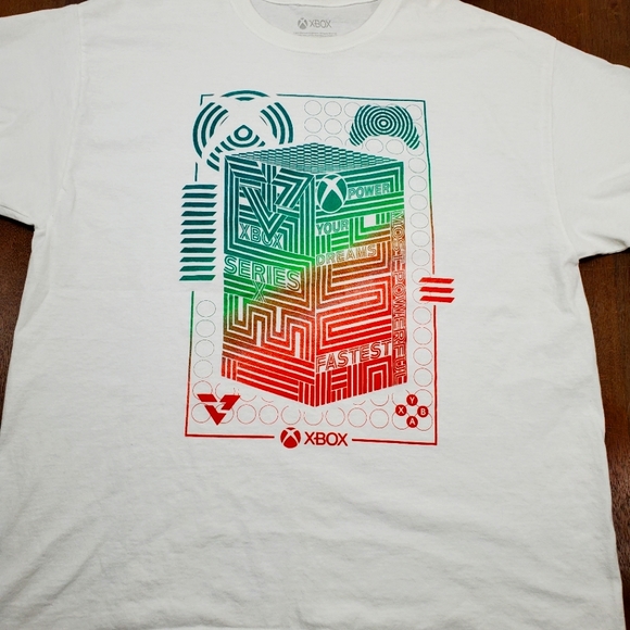 Ripple Junction Other - Xbox Series X Most Powerful Men's XL T-Shirt White Graphic Cotton